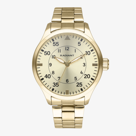 DYNAMO 43MM GOLD DIAL IPG...