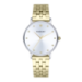 STARRY 36MM SILVER DIAL IPGOLD BRACELET