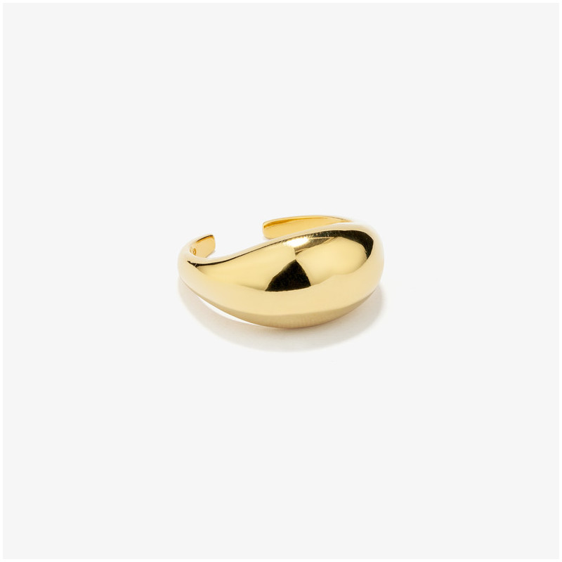Anel volume Radiant dourado