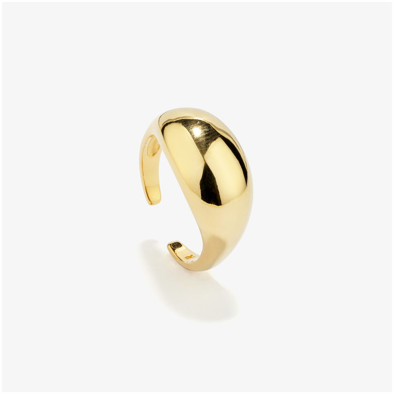 Anel volume Radiant dourado