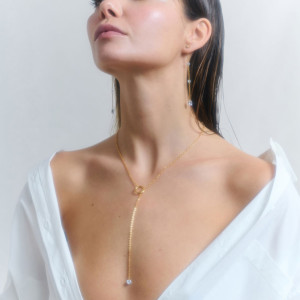 Colar Mulher Comprido Myfair Ouro | Design Moderno e Versátil