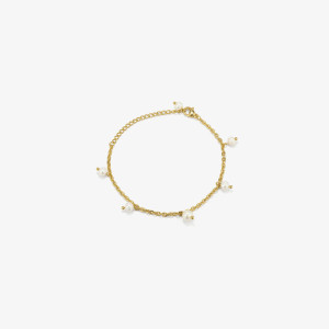 Pulseira Mulher Bridgerton Ouro | Design Sofisticado em Aço Dourado