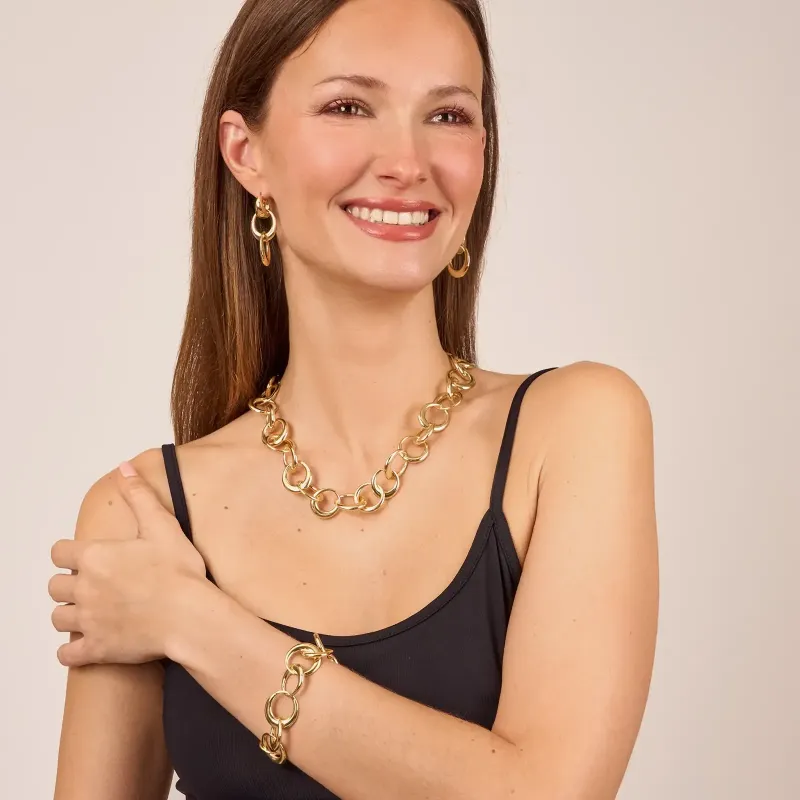 Conjunto All in Blair Dourado