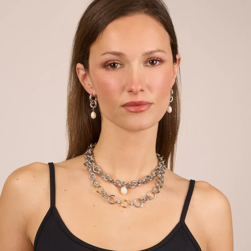 Conjunto Crystal Pearls