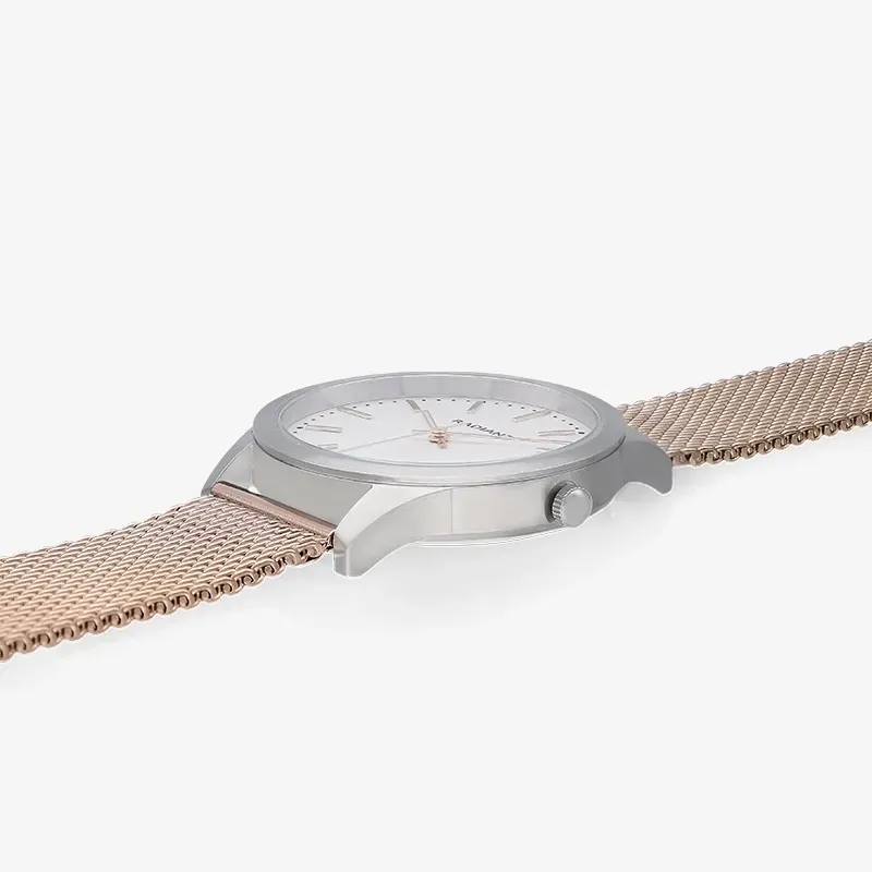 LIGHTS&SHADOWS 40MM SILVER DIAL IPRG MES