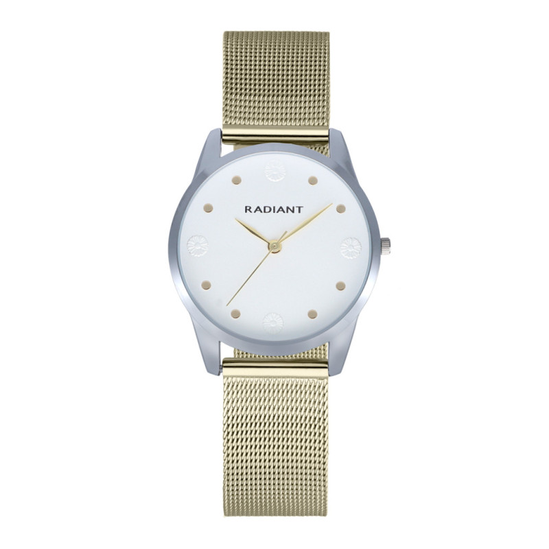 MARGARITAS 36MM WHITE DIAL IPG MESH