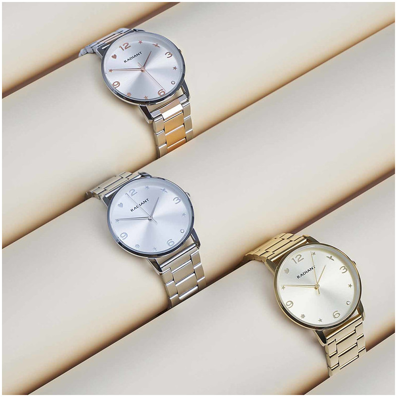 COZY 36MM SILVER DIAL SS BRACELET
