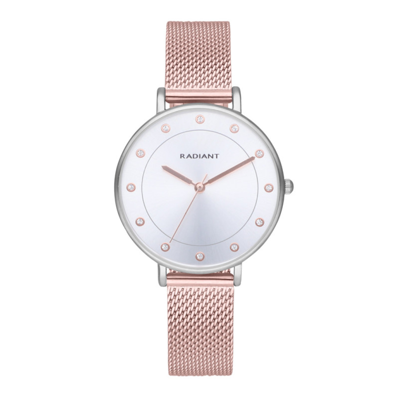 BOX 36MM SILVER DIAL IPRG MESH + STRAP