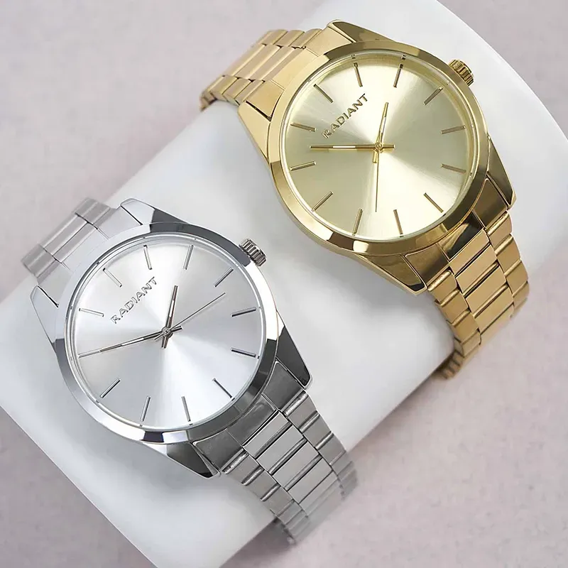 BASICS 42MM GOLD DIAL IPG BRACELET