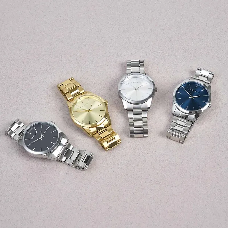 BASICS 42MM GOLD DIAL IPG BRACELET