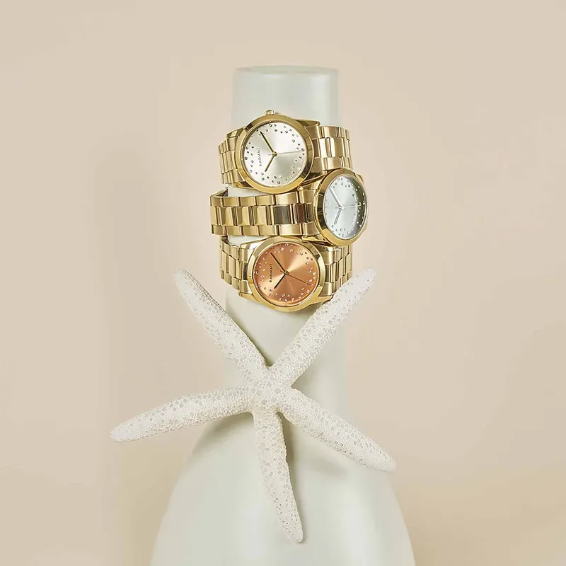 FIJI 36MM ORANGE DIAL IPG BRACELET