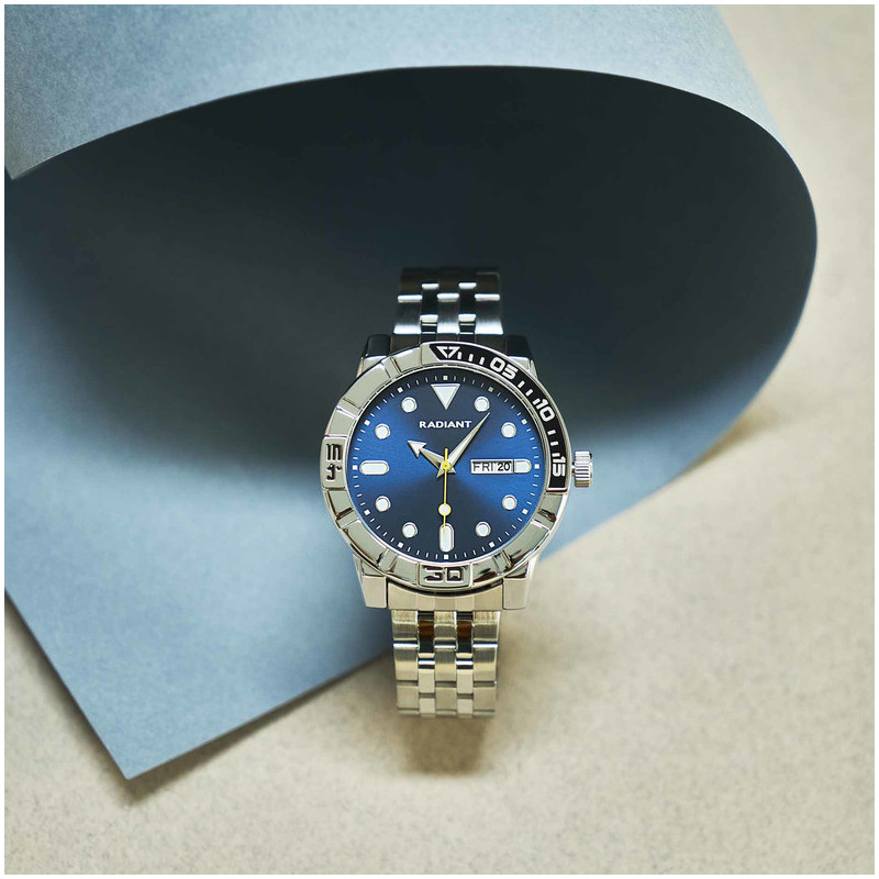 ZANZIBAR 44MM BLUE DIAL SS BRACELET