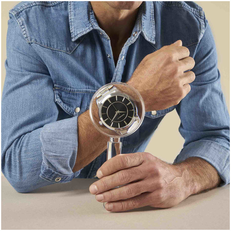 MALLORCA 44MM BLACK DIAL SS BRACELET