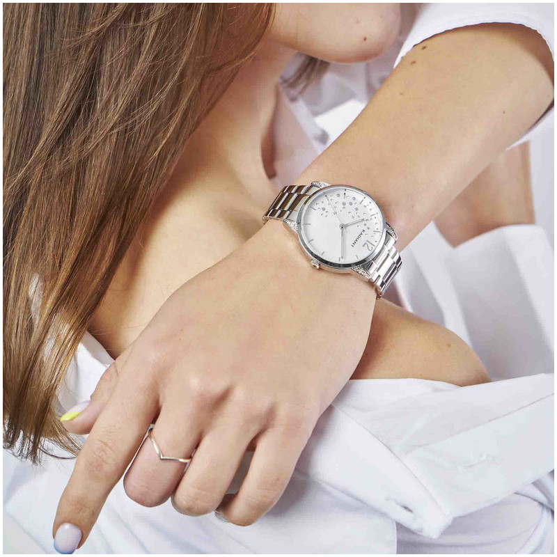 FORMENTERA 36MM SILVER DIAL SS BRACELET