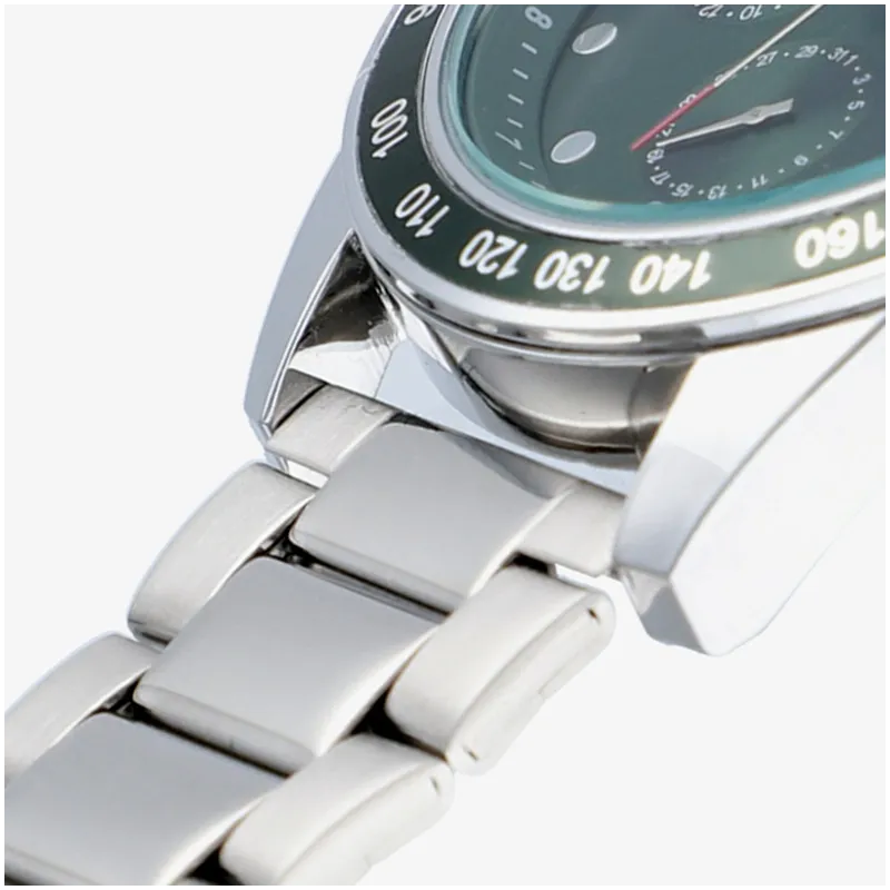 Relógio Homem Canárias Verde Prateado