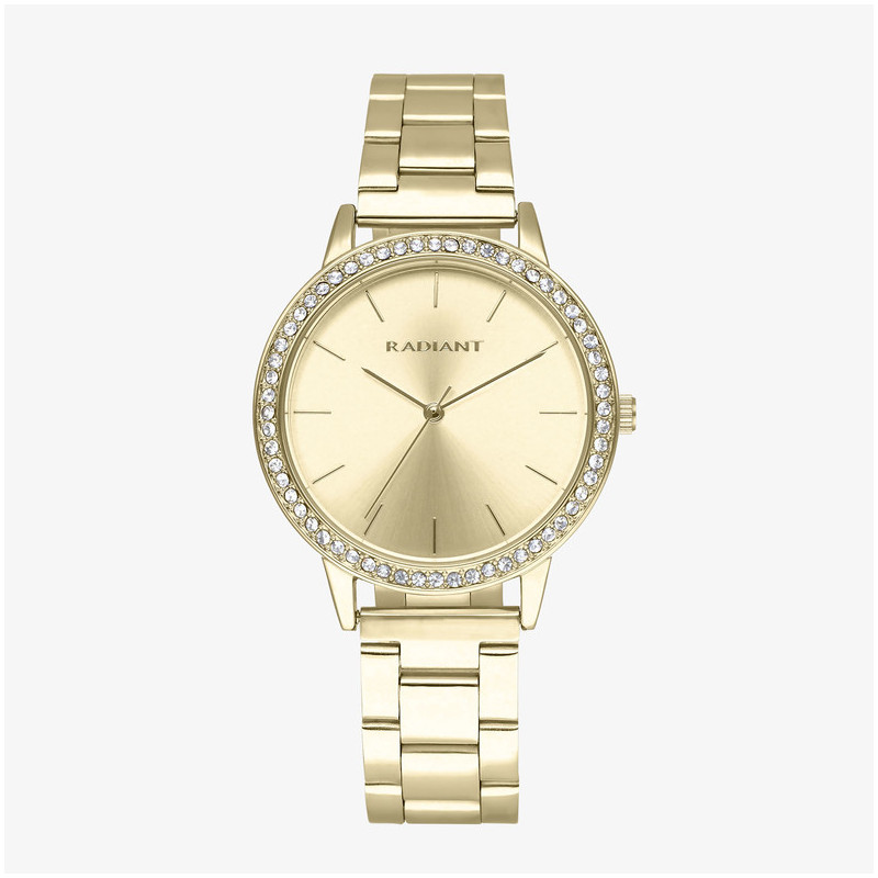 CHRISTY 36MM GOLD DIAL IPG BRACELET