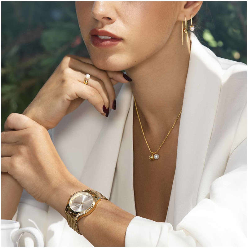 TIGY 37MM SS DIAL IPG BRACELET