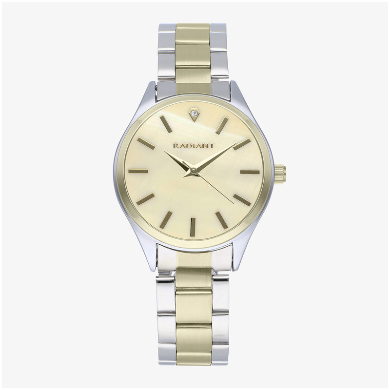 CARLY 35MM GOLD DIAL BITONE IPG BRACELET
