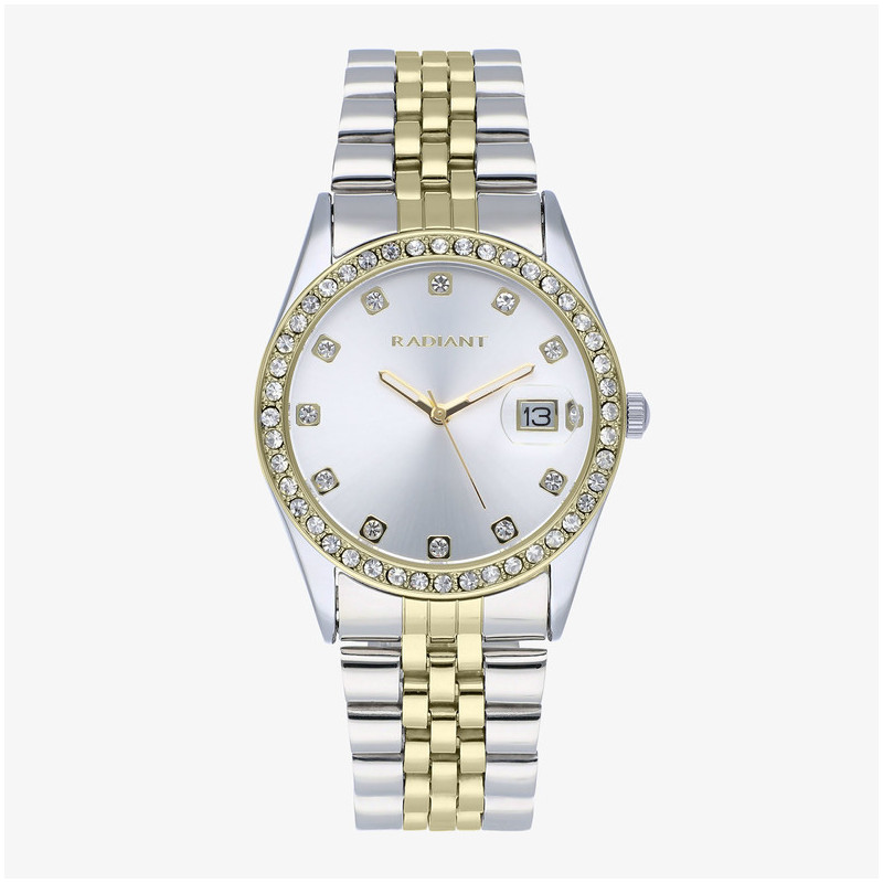 NABYA 36MM SS DIAL BITONE IPG BRACELET