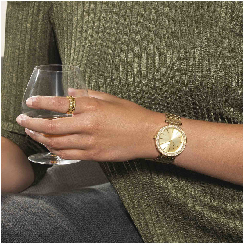 BIANCA 38MM GOLD DIAL IPG BRACELET