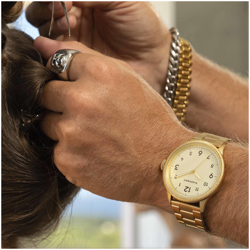 TIMMY 44MM GOLD DIAL IPG BRACELET
