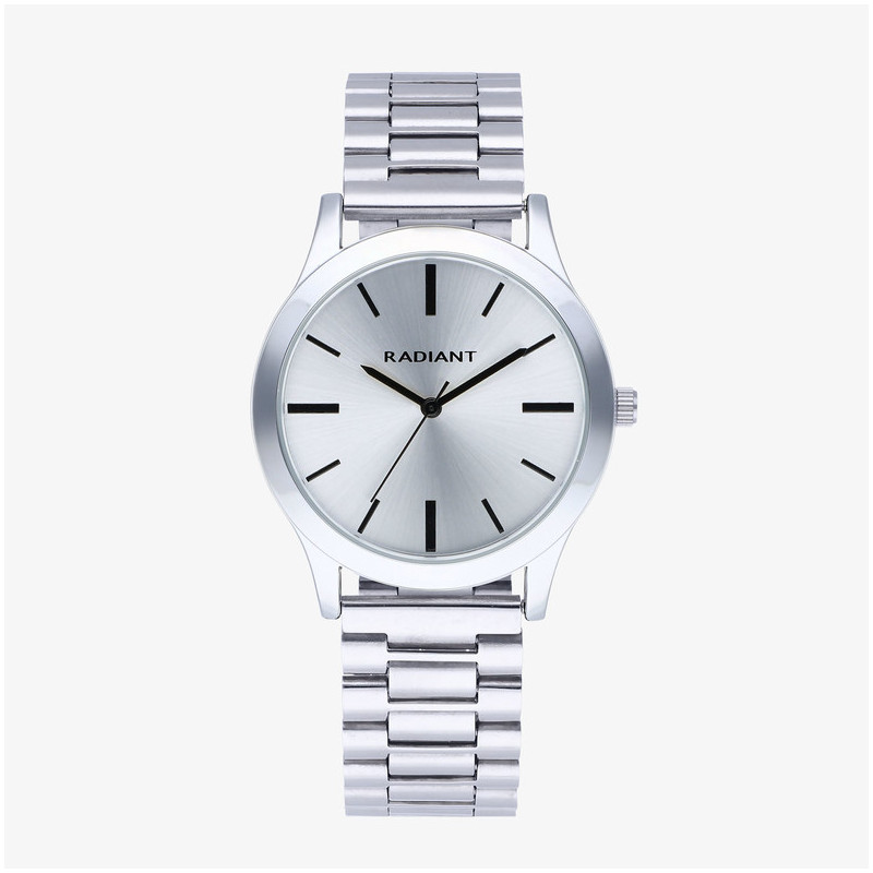 BETTINA SILVER DIAL SS BRACELET
