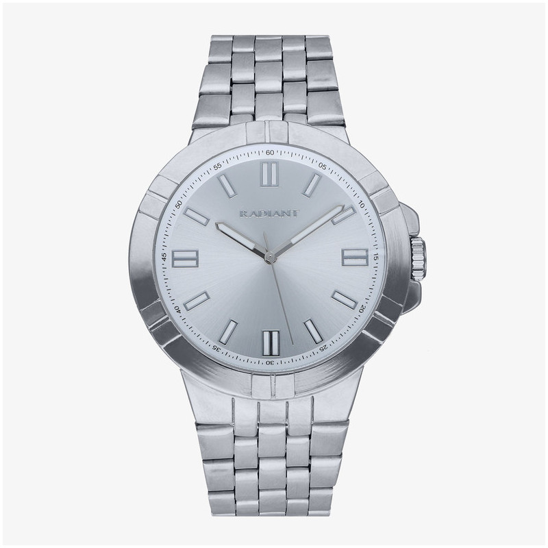 ATOMIK 44MM SILVER DIAL SS BRACELET