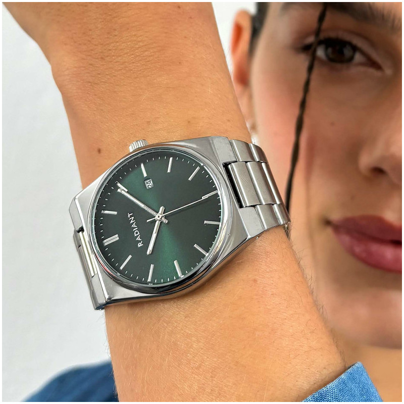 Radiant Air Relógio de Mulher Dourado com Mostrador Verde