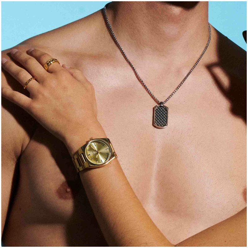 Radiant Air Relógio de Mulher Dourado com Bracelete de Aço