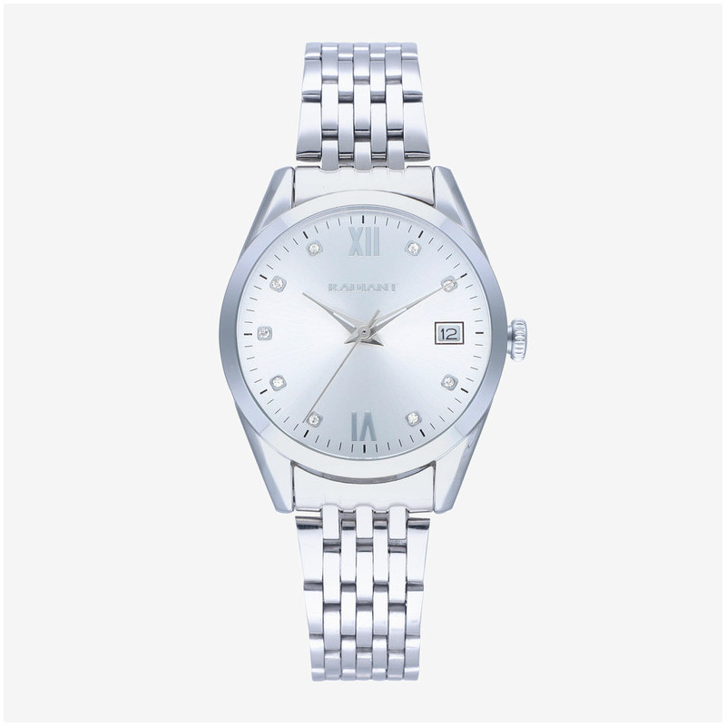 Radiant Legacy Relógio de Mulher Prateado Bracelete Aço