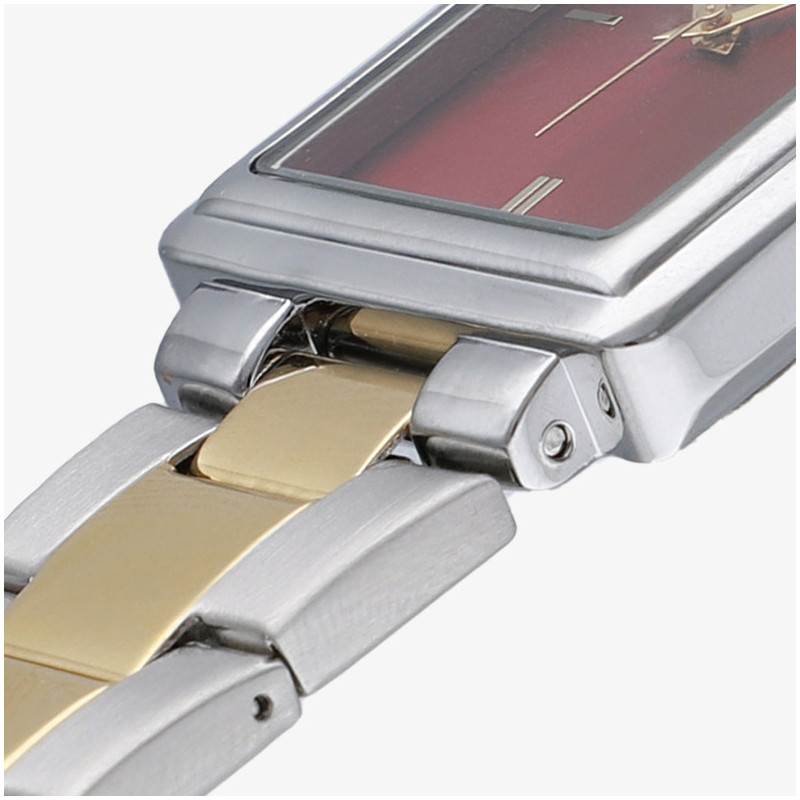 Reloj Courtney Burgundy/Bitone