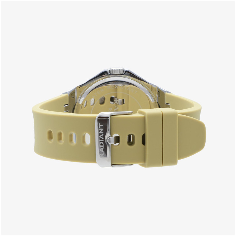 Relógio Homem Leonardo Verde/Pulseira de Silicone