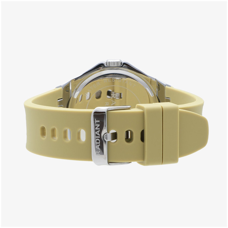 Relógio Homem Leonardo Verde/Pulseira de Silicone