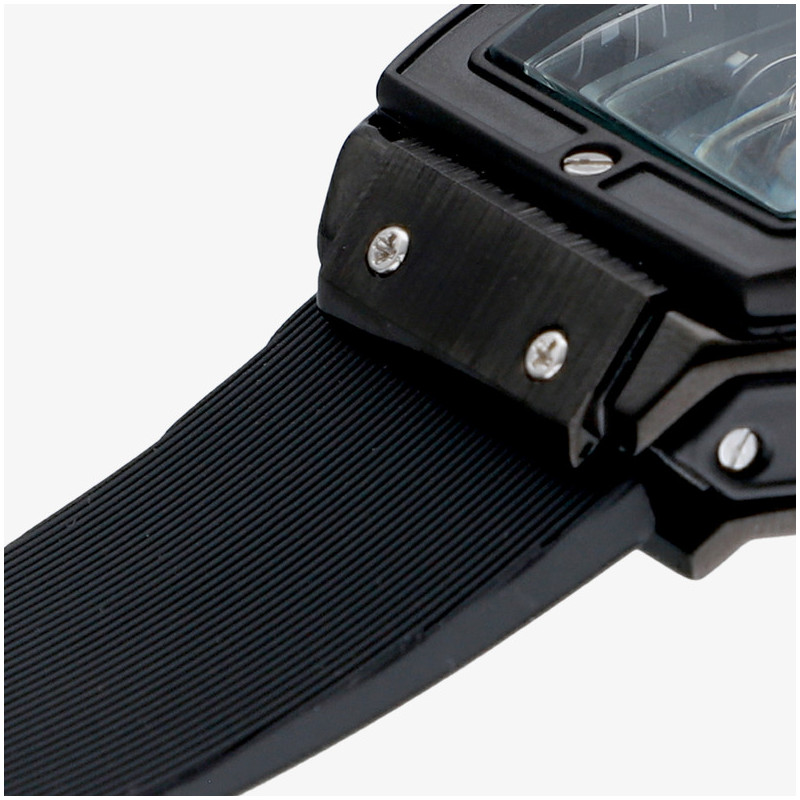 Relógio Homem Ryan Preto/Pulseira de Silicone