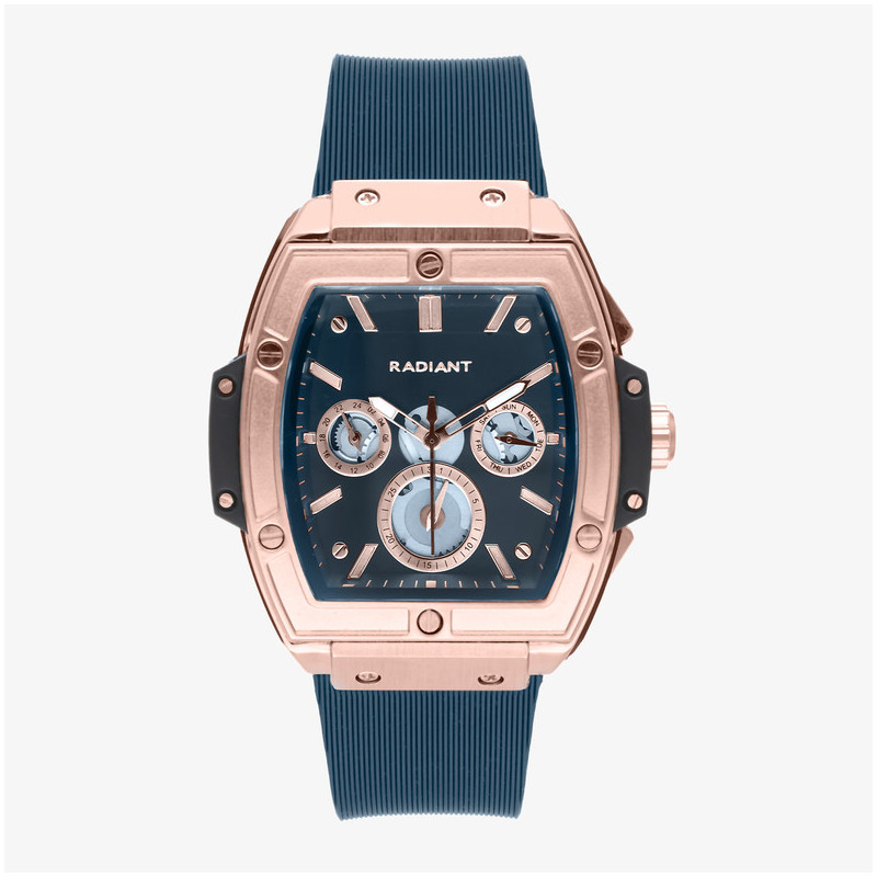 Relógio Homem Ryan Rose/Pulseira Azul