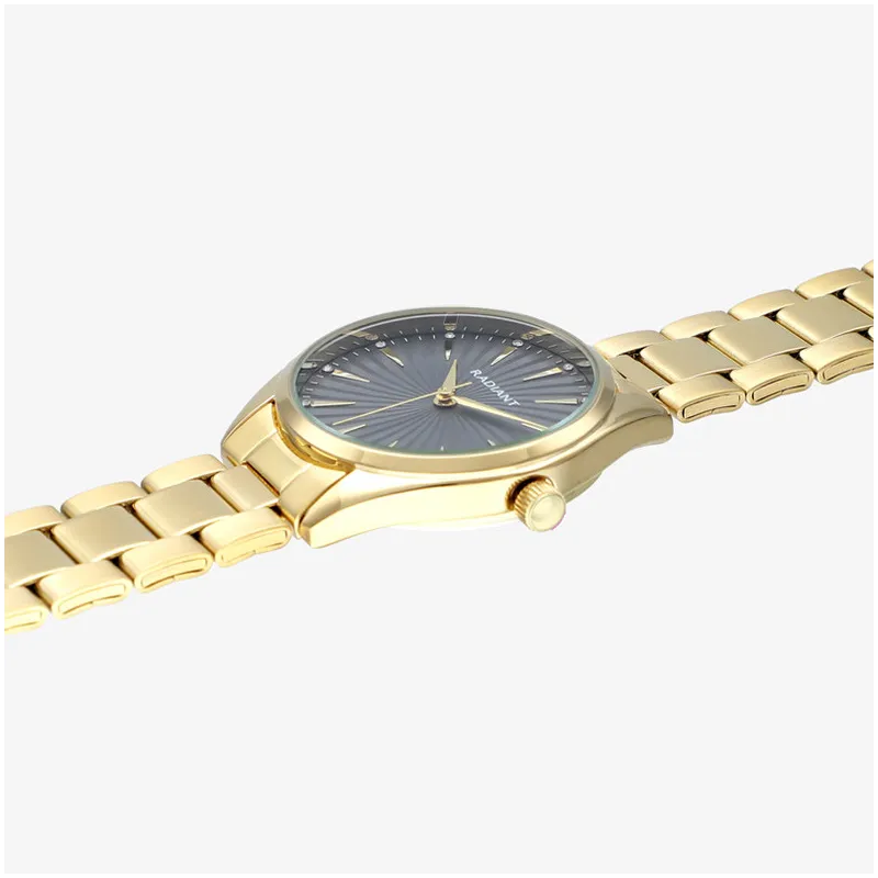 Relógio Mulher Gris Dourado