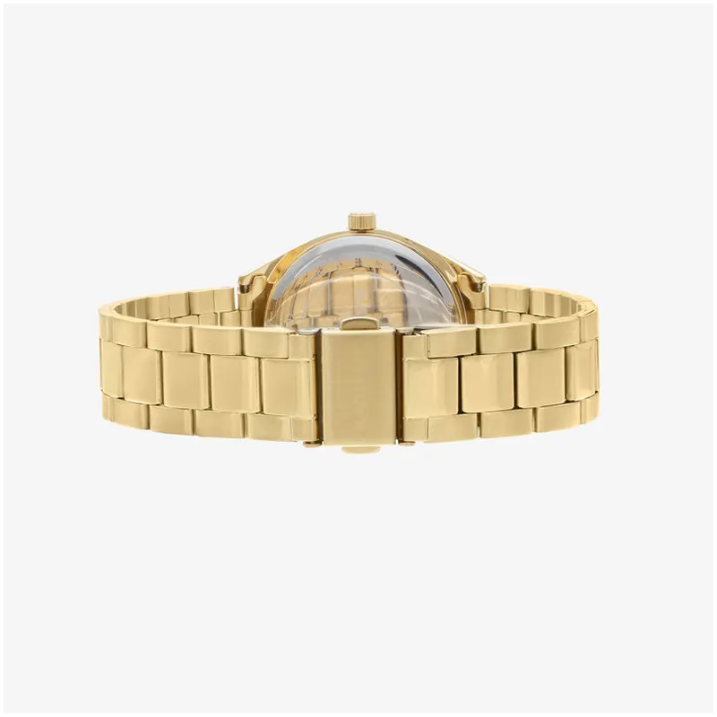 Relógio Mulher Gris Dourado