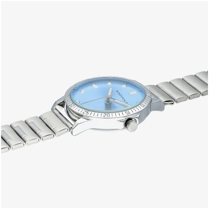 Relógio Mulher Ornella Azul Prateado