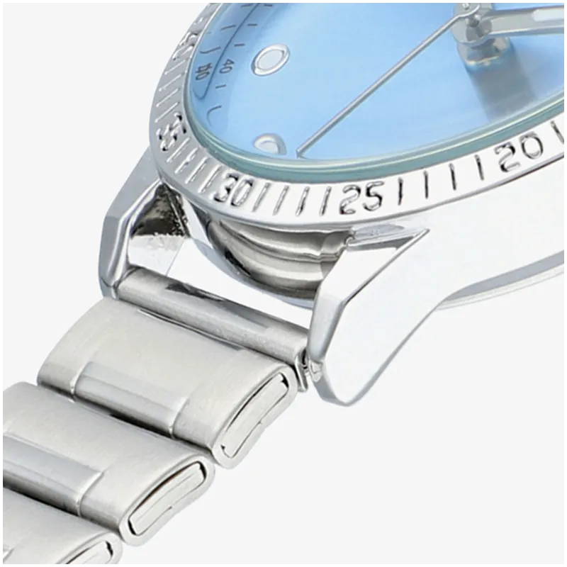 Relógio Mulher Ornella Azul Prateado