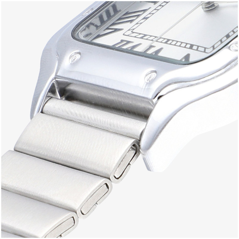 Relógio Homem Chris Him Prateado