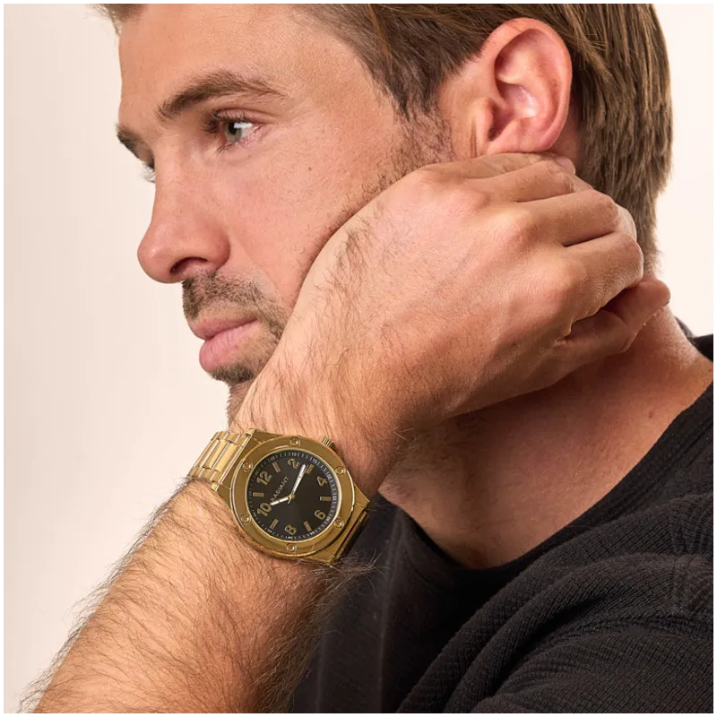 Relógio Homem Marcello Dourado