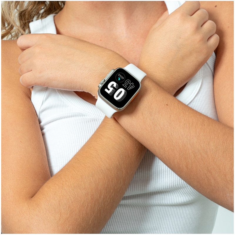 Smartwatch Jersey 36MM Sili Liso Branco