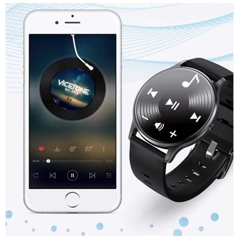 MIAMI 42MM IPGOLD SILI WHITE