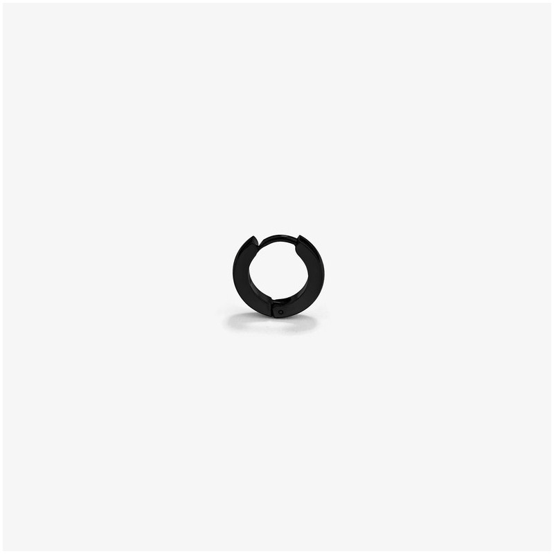 Brinco Liso Preto PEREIRA Homem RADIANT Joias