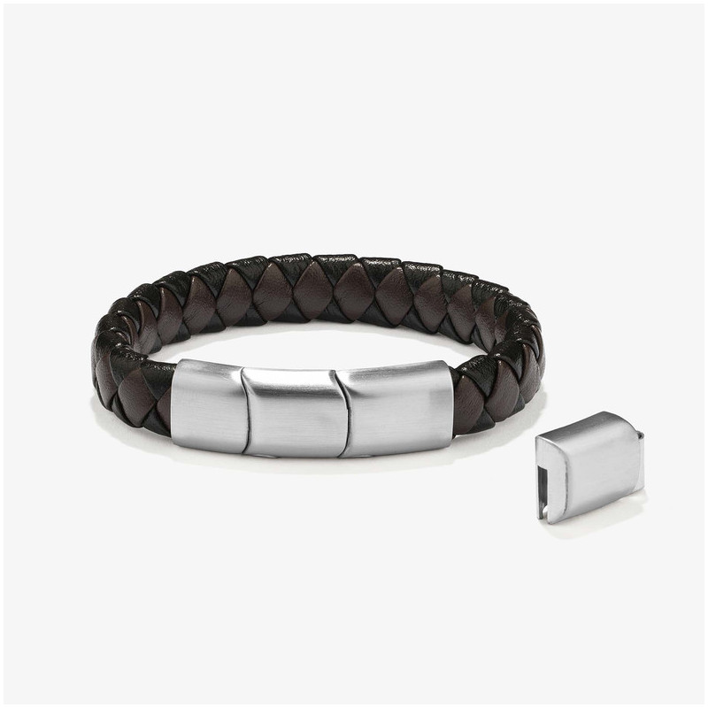 Pulseira Pele Castanha NATURE Homem RADIANT Joias