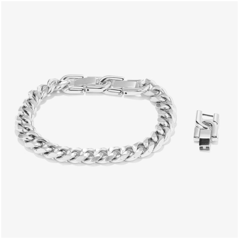 Pulseira Escrava Prateada BOXER Homem RADIANT Joias