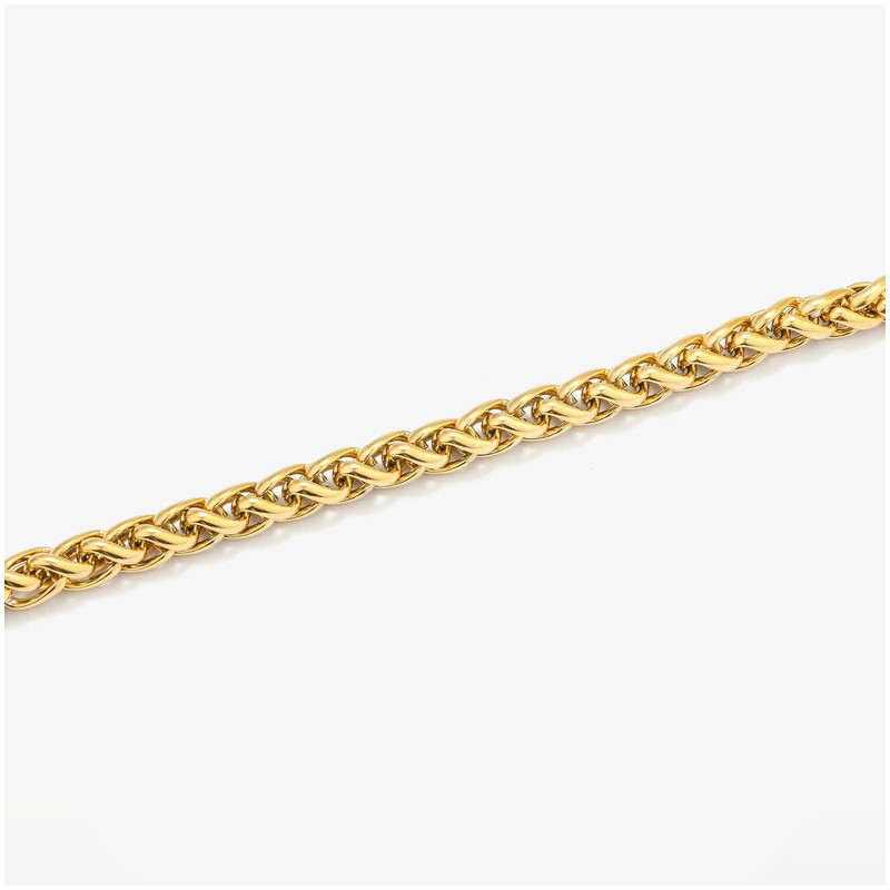 Pulseira Escrava Entrançada Dourada FRANKY Homem RADIANT Joias