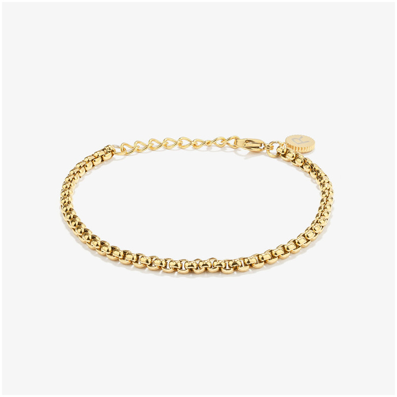 Pulseira Escrava Slim Dourada THE DUCKIE Homem RADIANT Joias