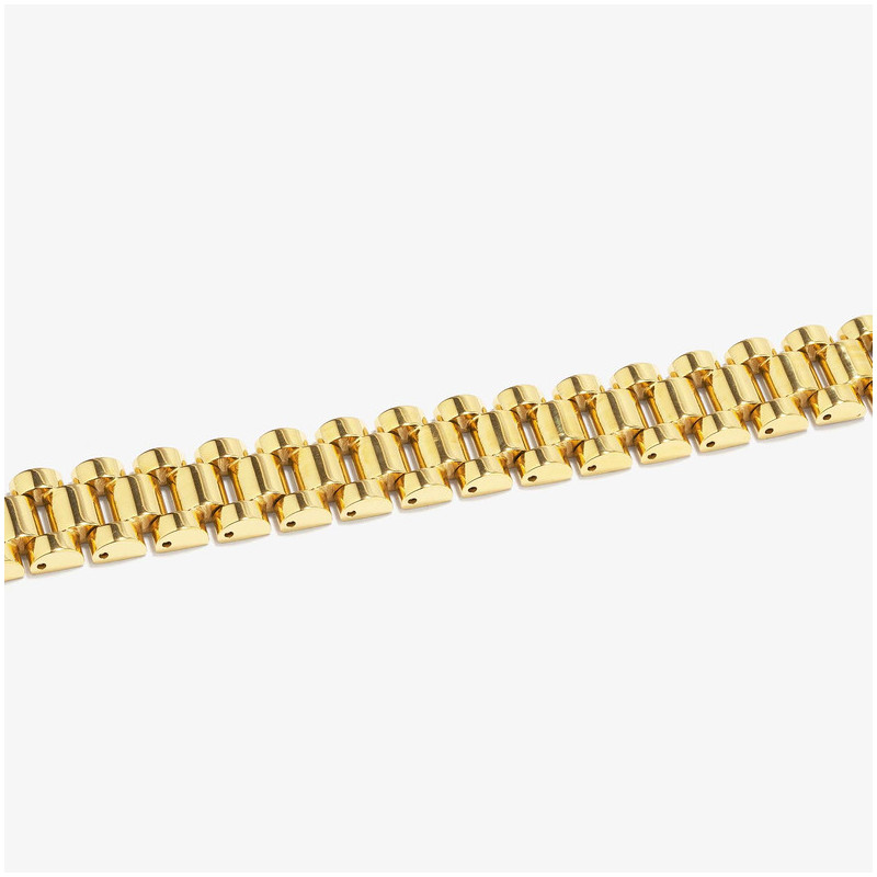 Pulseira President Dourada BAND Homem RADIANT Joias