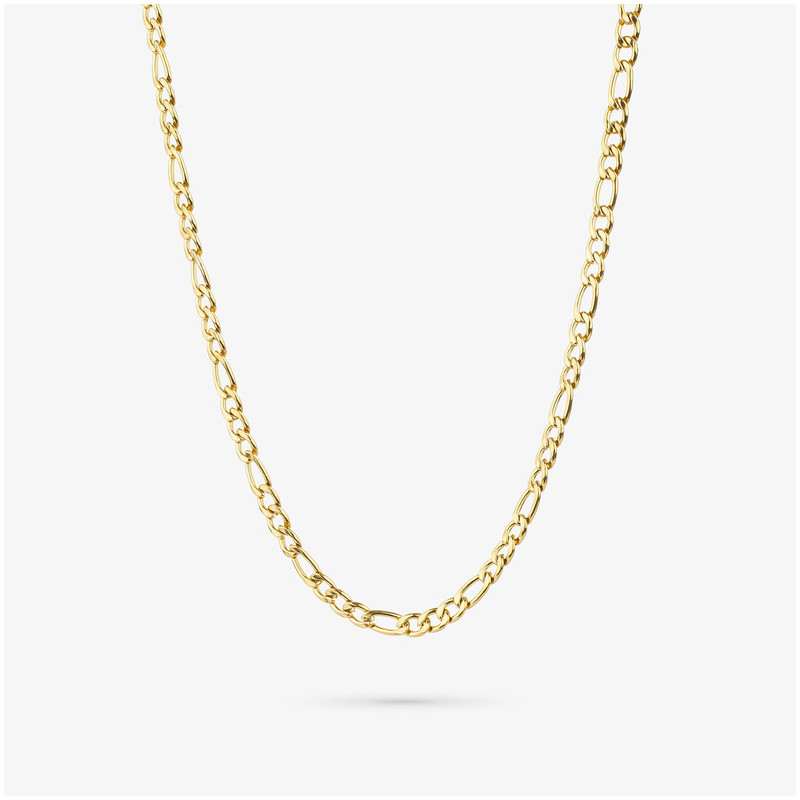 Colar Elos Largos Dourado SHINE & MATT Homem RADIANT Joias